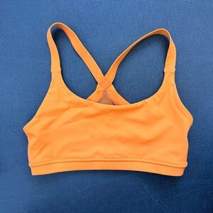Oiselle Hi Twenty Bra size 6 in Clementine